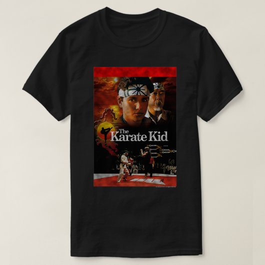 『空手キッド映画ポスター』  Tシャツ (デザイン正面)