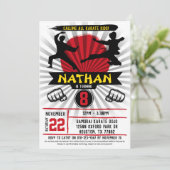 空手キッド武術アーツコブラカイ 招待状 (スタンド正面)