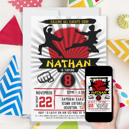 空手キッド武術アーツコブラカイ 招待状
