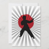 空手キッド 武術 コブラカイ 招待状 (裏面)