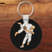 空手キーチェーン キーホルダー (正面)