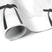 空手ギブラックベルト ラッピングペーパー (ロールコーナー)