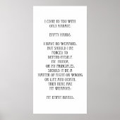 空手クリード ポスター (正面)