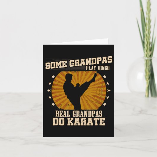 空手グランドパシャツ実在- Grandpas Do Karate カード (正面)