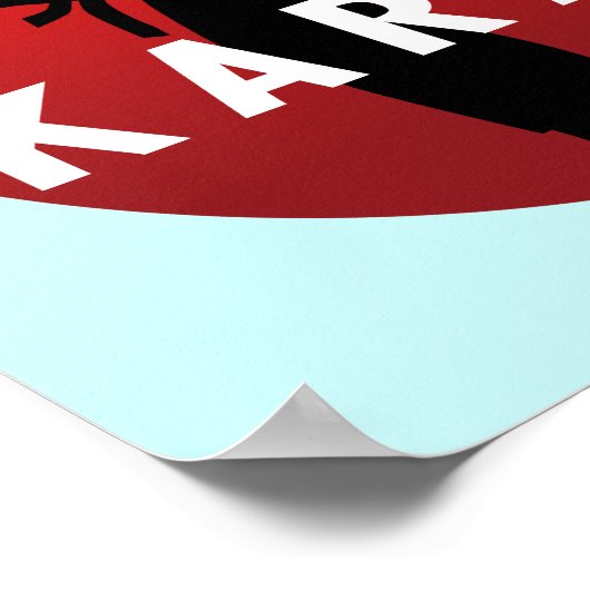 空手ケリ2 ポスター (角)