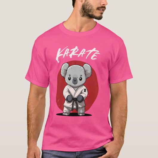 空手コアラ空手家 – Kid Karateka Koala Tシャツ (正面)