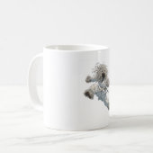 空手コモンドール � モフモフ闘犬 コーヒーマグカップ (正面左)