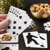 空手シルエットスタンス トランプ (インサイチュ)