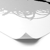 空手スクライブルスタイル ポスター (角)