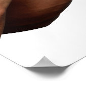 空手スタンス2 ポスター (角)