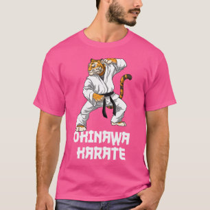 空手タイガー沖縄 – 空手日本の武術アート Tシャツ