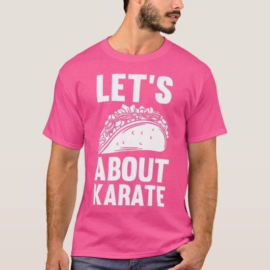 空手タコスについて Tシャツ (正面)