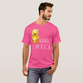 空手チョックおもしろい – 空手シャツ Tシャツ (正面フル)