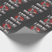 空手テコンドブラックベルト武術アーツファイター ラッピングペーパー (角)