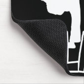 空手テコンドー柔術おもしろい武術芸術プレゼント マウスパッド (コーナー)