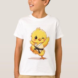 空手ニワトリTシャツ Tシャツ