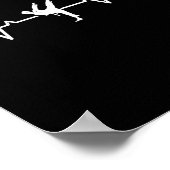 空手ハートビートファイター空手 ポスター (角)