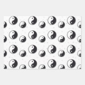 空手パターン ラッピングペーパーシート (正面)