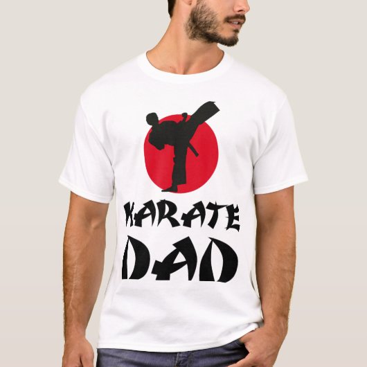 空手パパ武術 Tシャツ (正面)