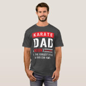 空手パパ父ことわざボーイ Tシャツ (正面フル)