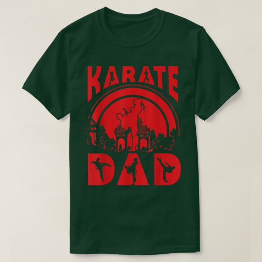 空手パパ Tシャツ (デザイン正面)
