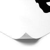 空手パンチ。 ポスター (角)