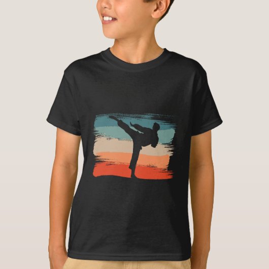 空手ファン記事 武道アクセサリートレーニング Tシャツ (正面)