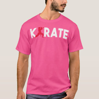 空手プレーヤーシャツアーテラブRギフト Tシャツ