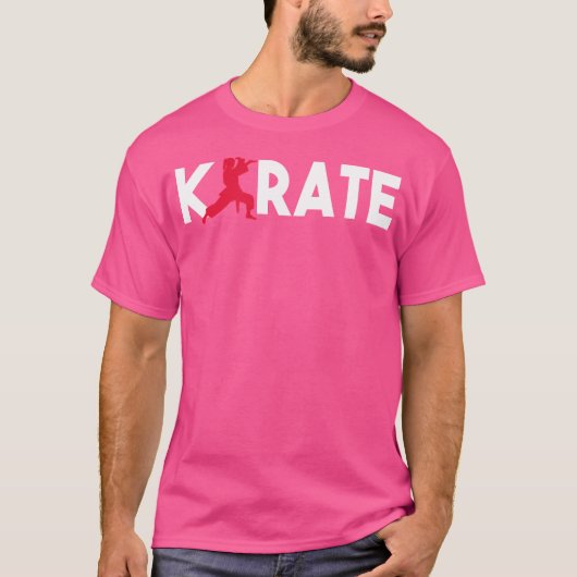 空手プレーヤーシャツアーテラブRギフト Tシャツ (正面)