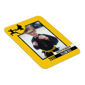 空手ベルト到達柔軟なフォトマグネット マグネット (右側)