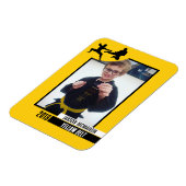 空手ベルト到達柔軟なフォトマグネット マグネット (左側)