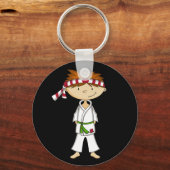 空手ボーキーチェーン キーホルダー (正面)