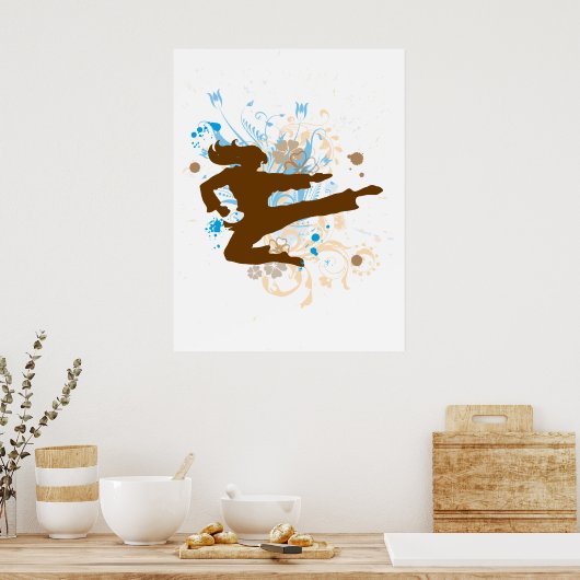 空手ポスター ポスター (キッチン)