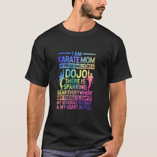 空手ママです Tシャツ (正面)