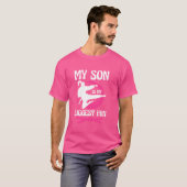 空手ママ私の息子は私の最大のファン武術芸術M Tシャツ (正面フル)