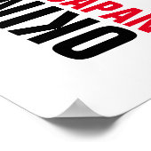 空手マン ポスター (角)