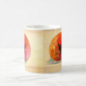 空手マン・マグ コーヒーマグカップ (中央)