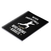 空手マーシアを知る少女を決して過小評価しない ノートブック (左側)