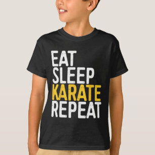 空手リピートTシャツ メンズ レディース キッズ 空手家 Tシャツ