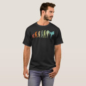空手功夫進化キックボクサー ムエタイ MMA Tシャツ (正面フル)