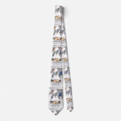 空手大会ポスター ネクタイ (正面)