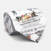 空手大会ポスター ネクタイ (ロール)