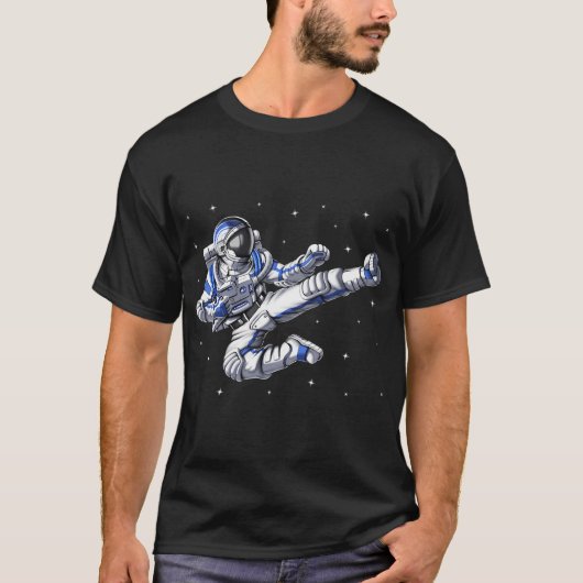 空手宇宙飛行士 Tシャツ (正面)