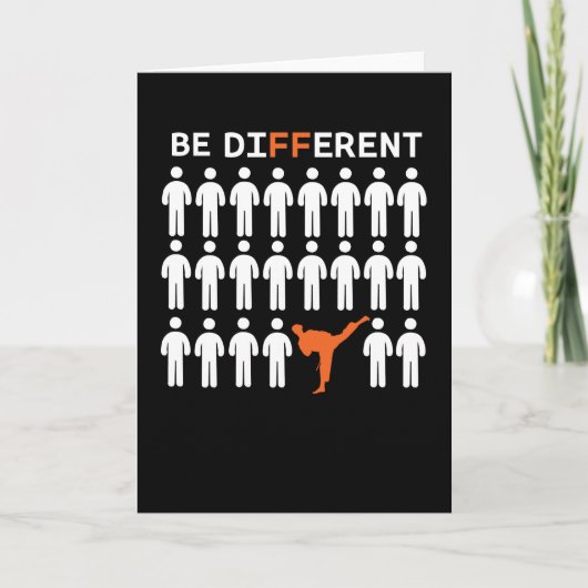 空手家は違う！ カード (正面)