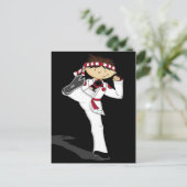 空手少年はがき ポストカード (スタンド正面)