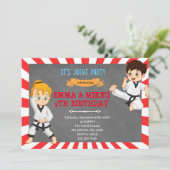 空手少年ジョイントパーティー 招待状 (スタンド正面)