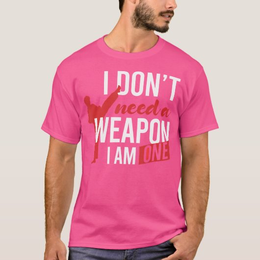 空手引用文 Tシャツ (正面)