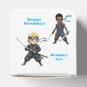 空手忍者ボーイズ誕生日Bash フェイバーボックス (上部)