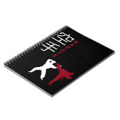 空手戦日本の武術芸術 ノートブック (左側)