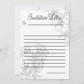 空手招待状 招待状 (裏面)